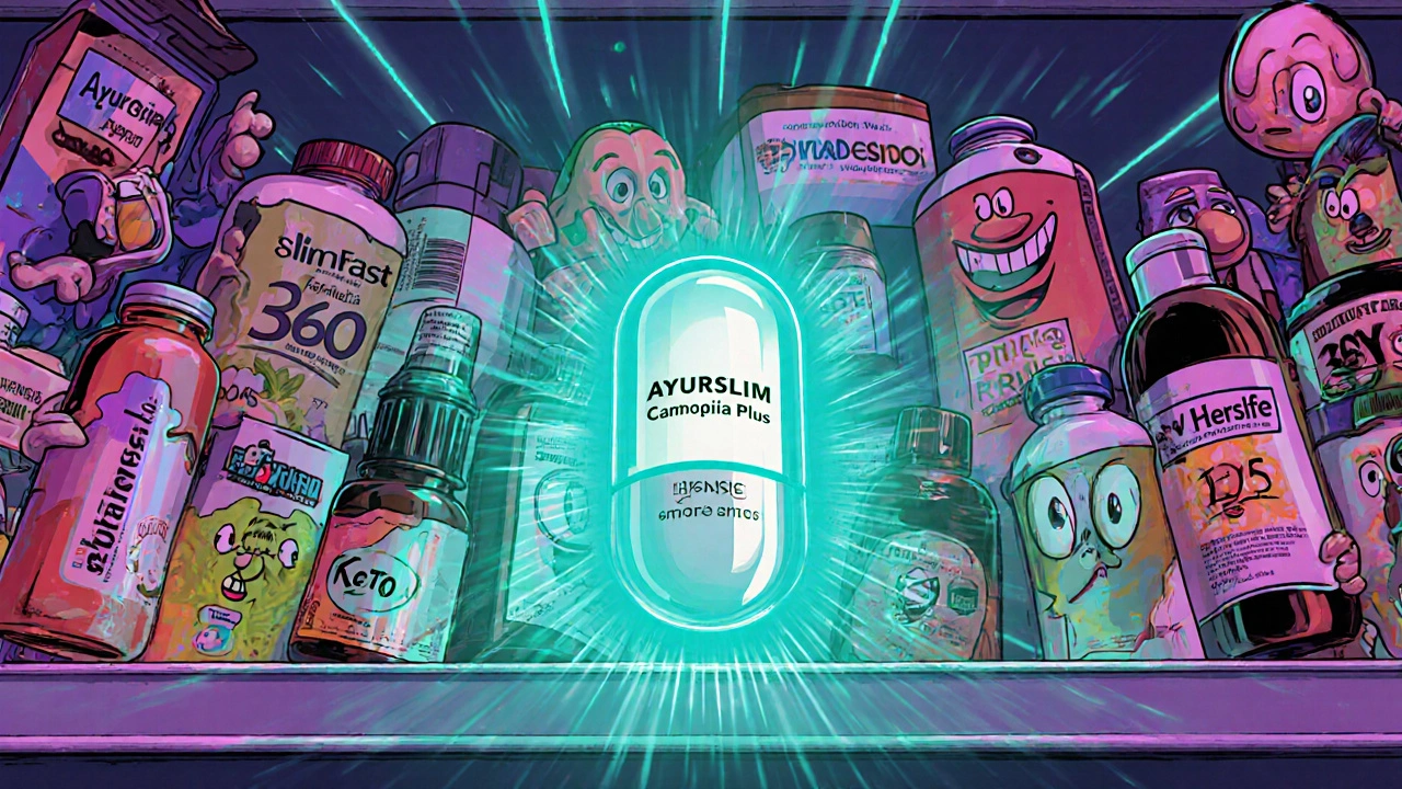 Ayurslim vs Alternatives: In‑Depth Comparison of Weight‑Loss Supplements