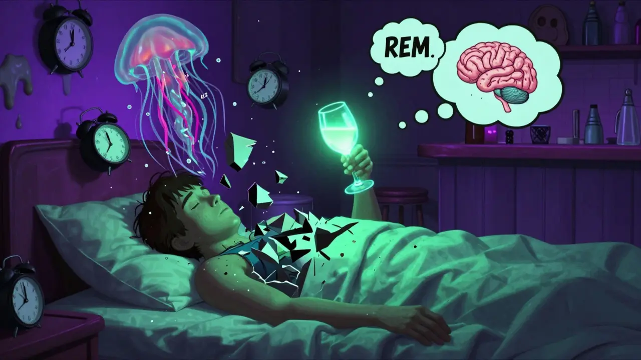 Alcohol and Sleep: How Drinking Affects Fragmentation, Apnea, and Next-Day Fatigue