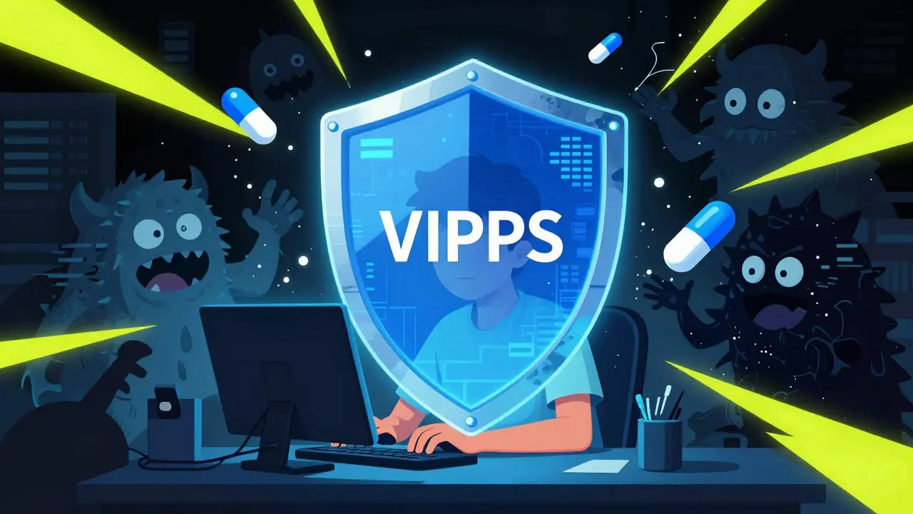 Digital shield protecting user from online pharmacy scams