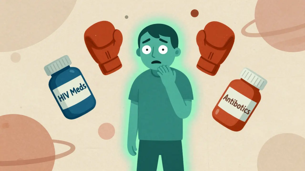 HIV Medications and Antibiotics: Complex Interactions to Know